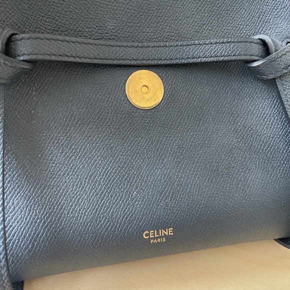 Celine belt bag in blue - Picture 7 of 8